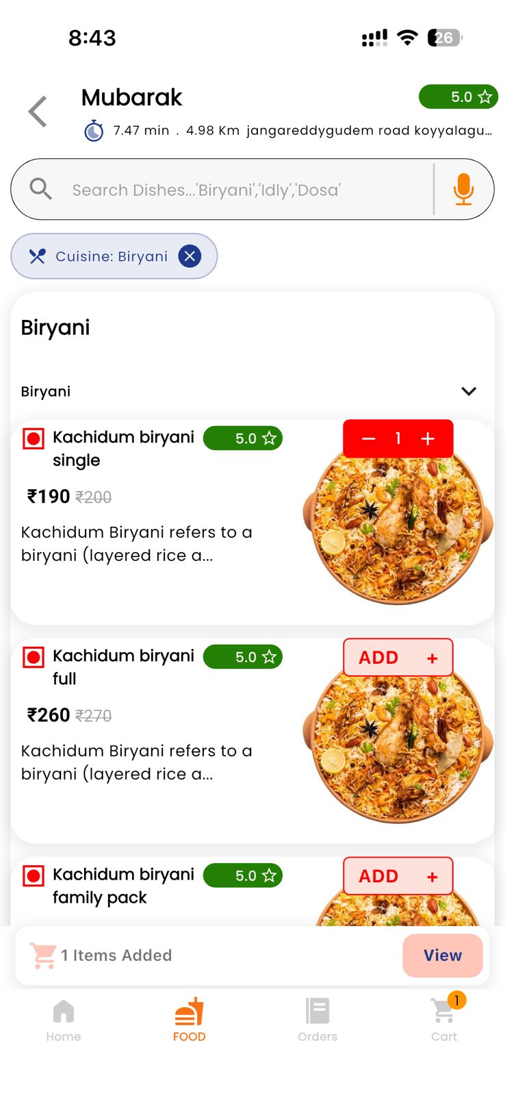 Select Items